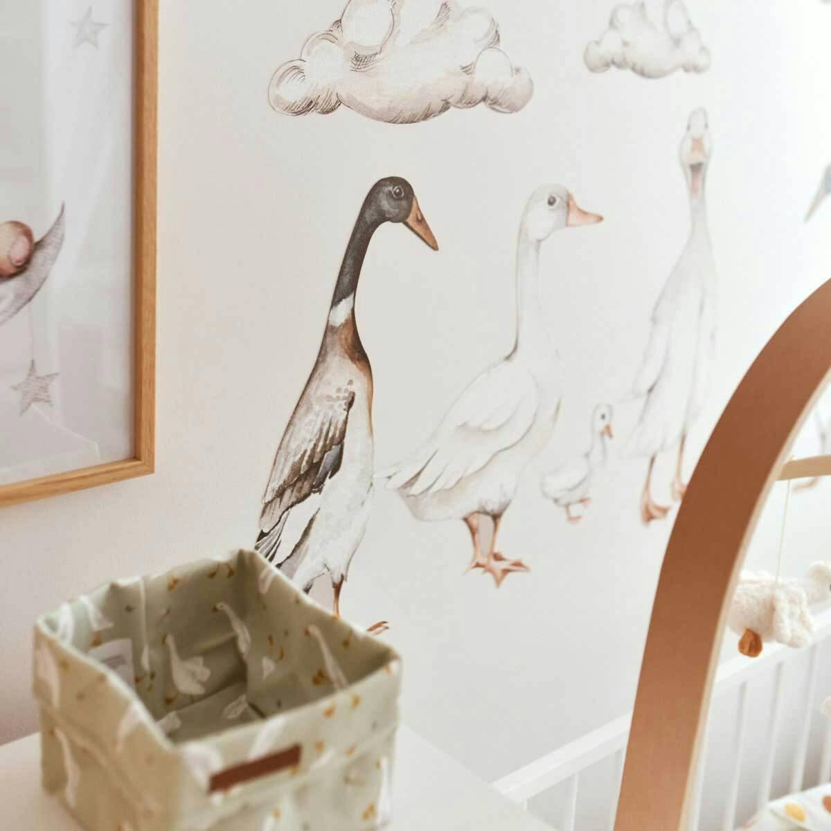 White Ducks Return To Innocence Wall Decal Set