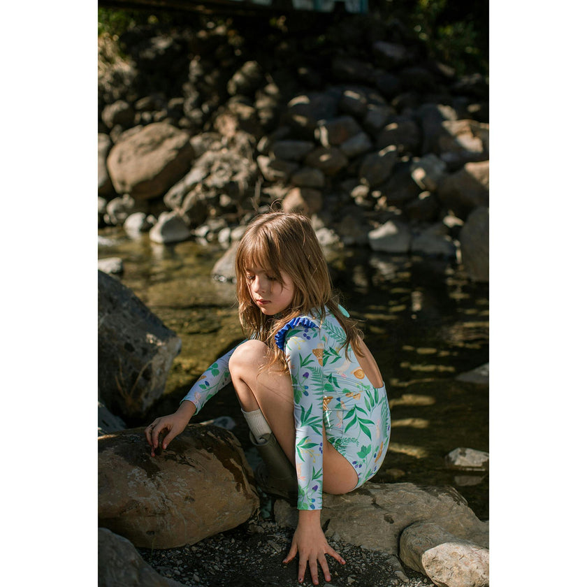 BOSQUE DE CONEJOS VERDE - WINGS LONGSLEEVE