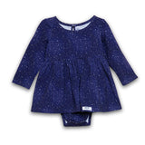 Long Sleeve Bubble Romper in Constellations