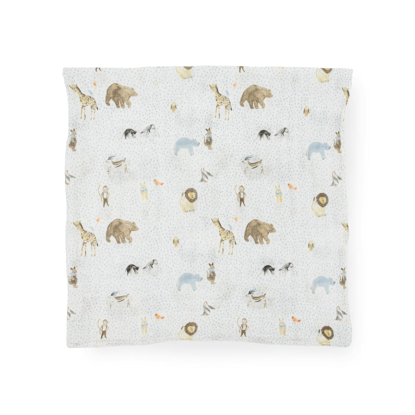 Cotton Muslin Swaddle Blanket 3 Pack - Party Animals