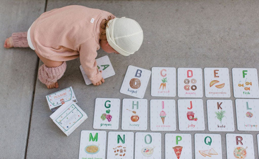 Packadoo Alphabet Cards Foodie Edition