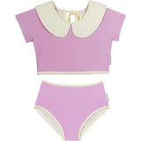 Mipounet SS26 Vera, Swimwear Ecru Pink Violet