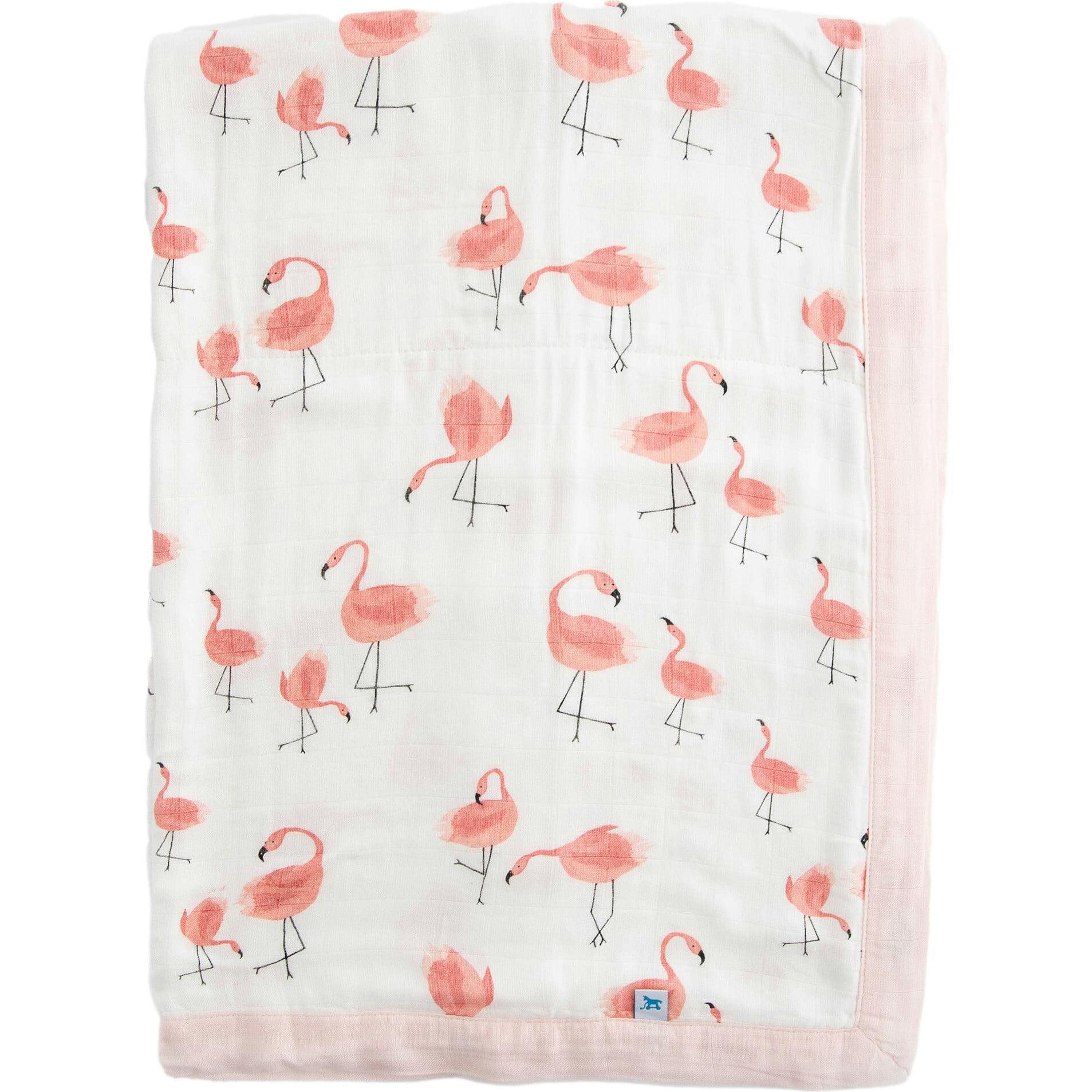 Deluxe Muslin Baby Quilt - Pink Ladies