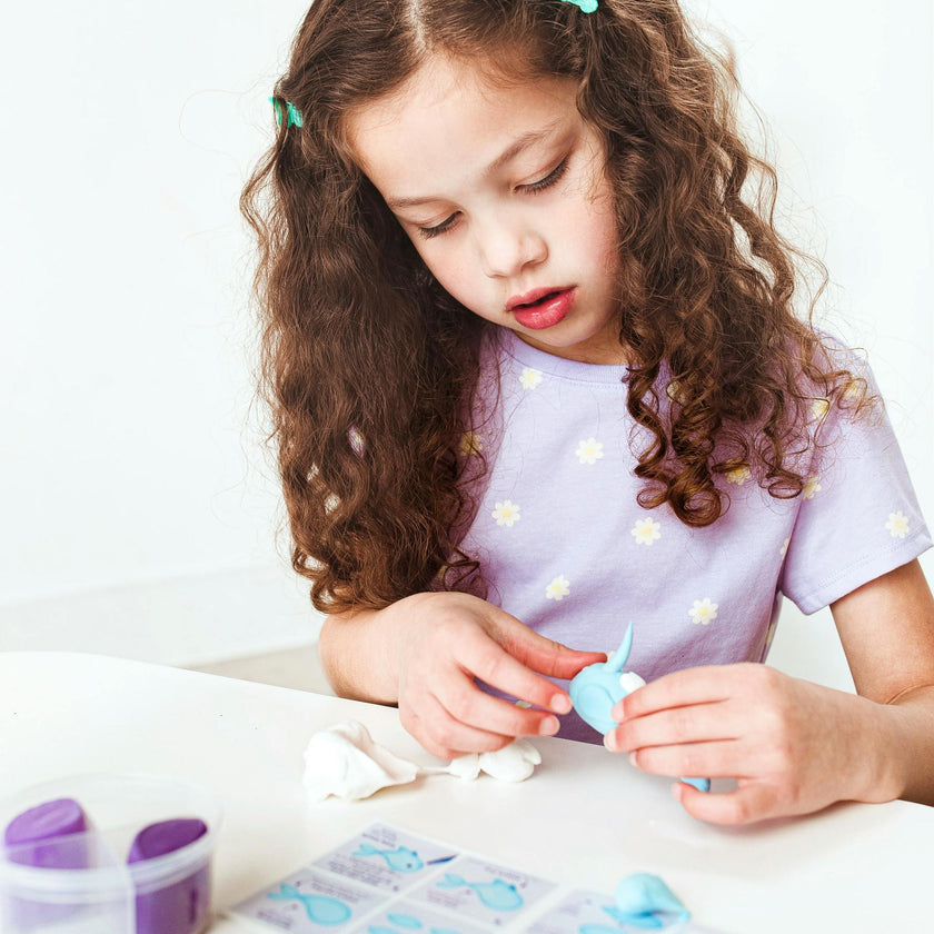Creatibles Mini Air Dry Clay Kit - Ocean BFFs