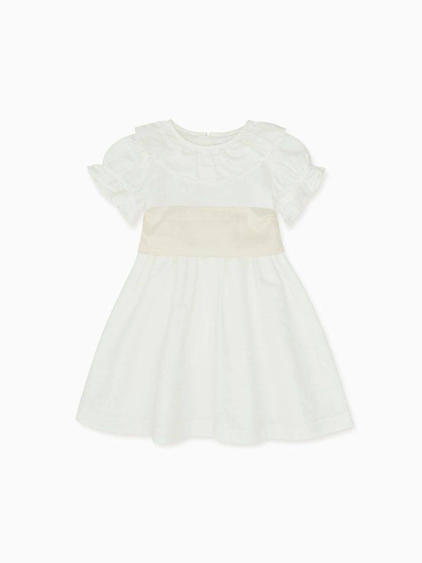 Vega Ceremony Dress with Silk Sash