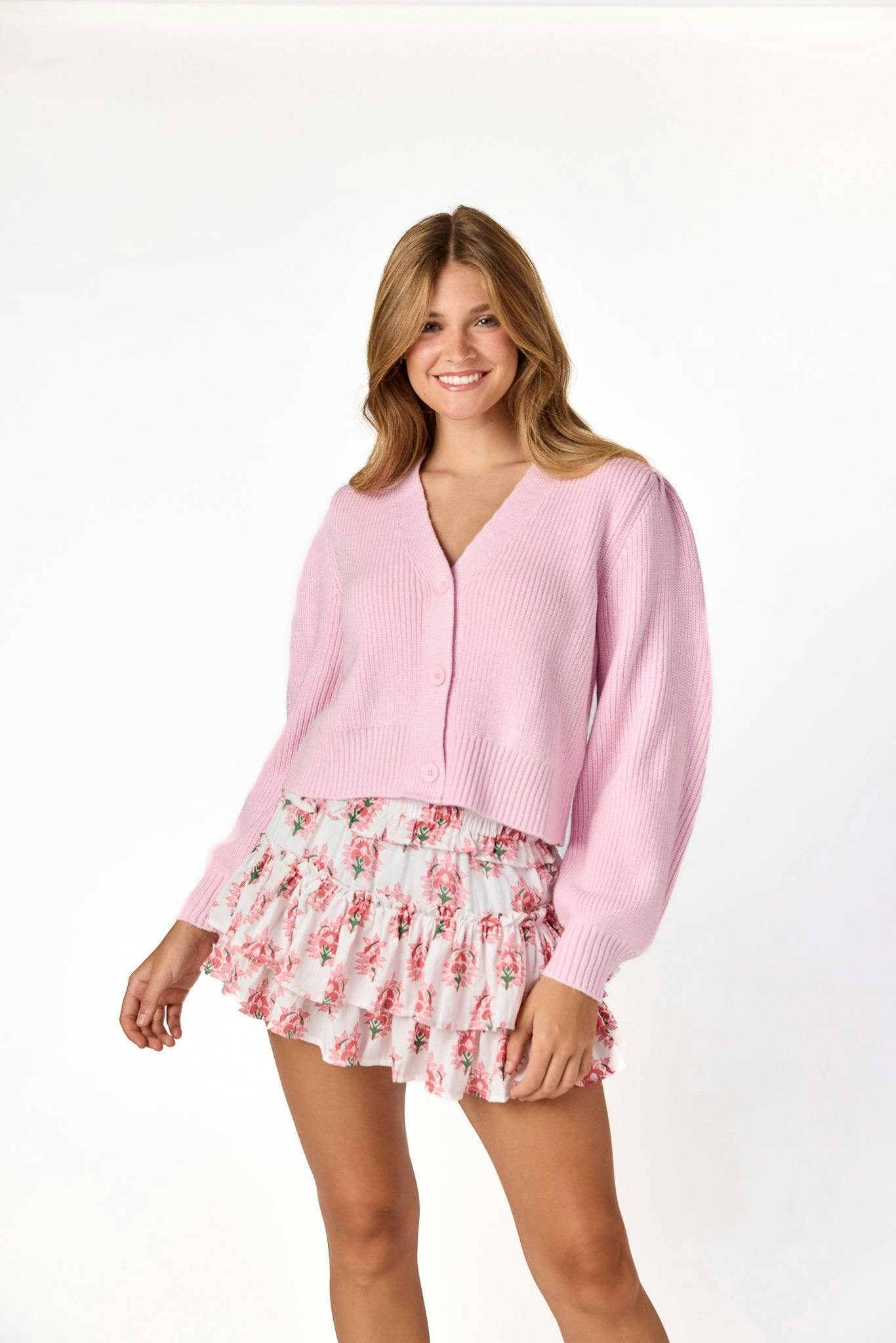 Callen Cardigan Pink