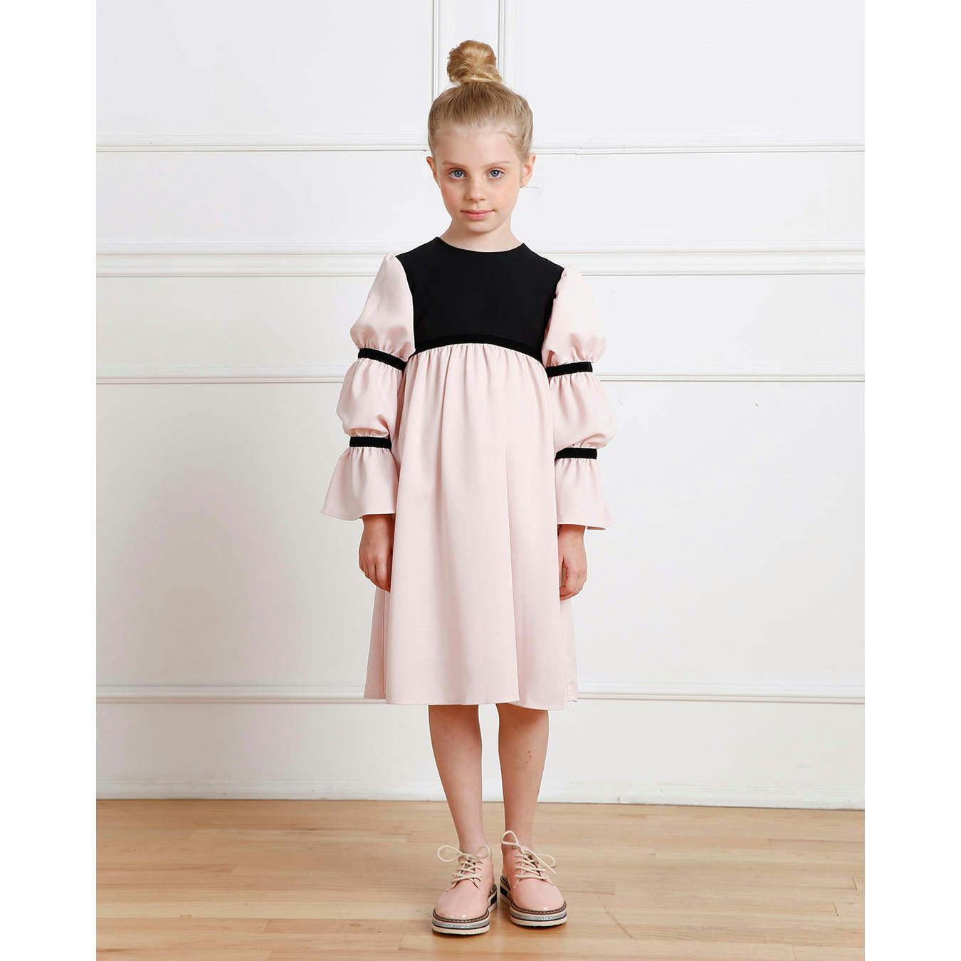 Bella dress (pink without golden embroidery blooms)