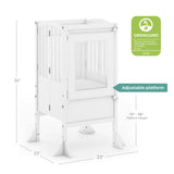 Contemporary Kitchen Helper Stool