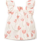 Tulip Print Woven Dress