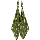 Valais Bamboo Muslin Two-Piece Burp Cloth Set