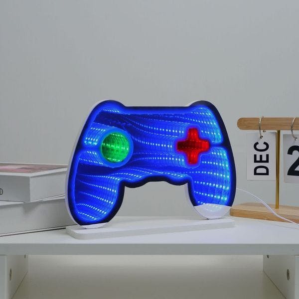 Infinty Neon Mirror Light-Gamer