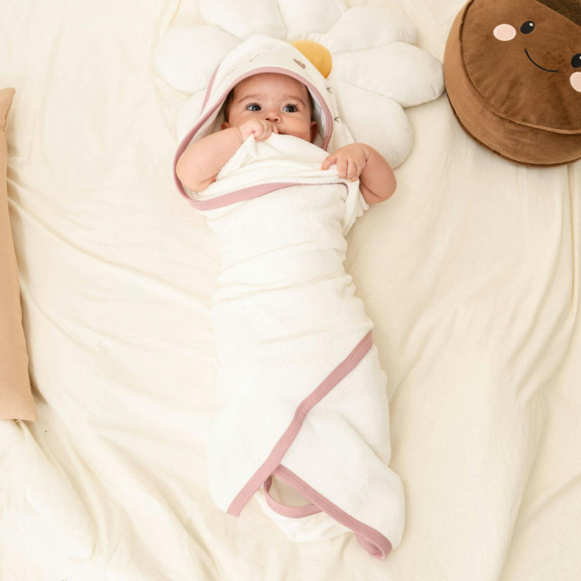 Mauve Flower Babysoft Blanket