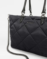 Black Medium Madison E/W Tote