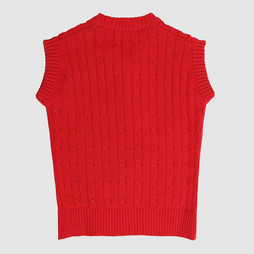 Darby Cable Knit Vest