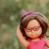 Terracotta Glasses for 15'' Dolls