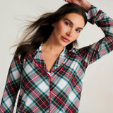 Portia Plaid Women's Luxe Pajama Pant Set