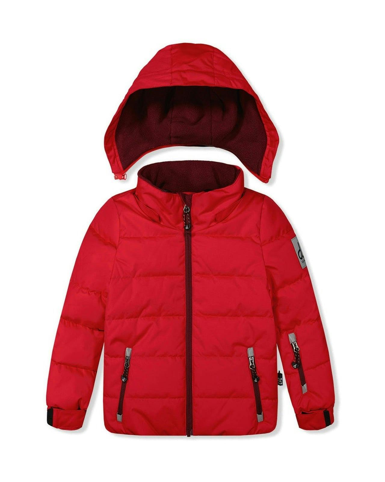 Two Piece Play Snowsuit Red With Black Pants