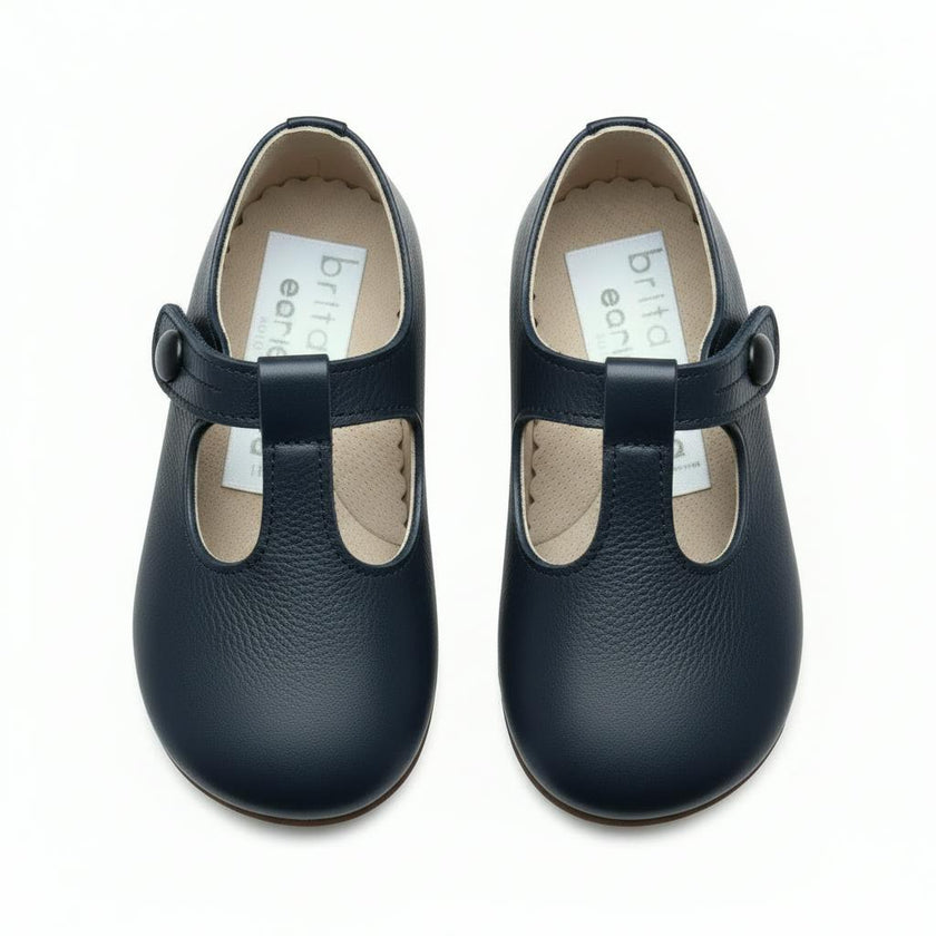 Alex British Pre-Walker Baby Shoes - Taupe