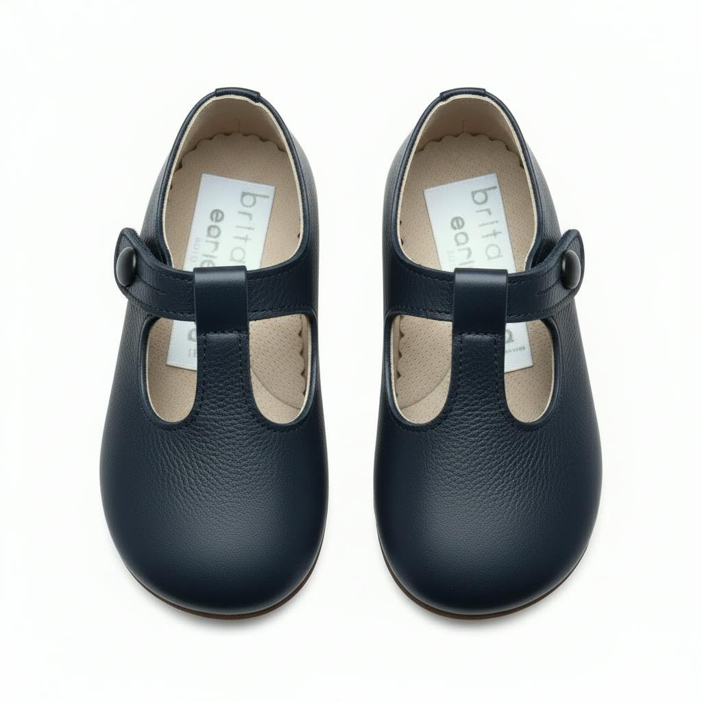 Alex British Pre-Walker Baby Shoes - Taupe