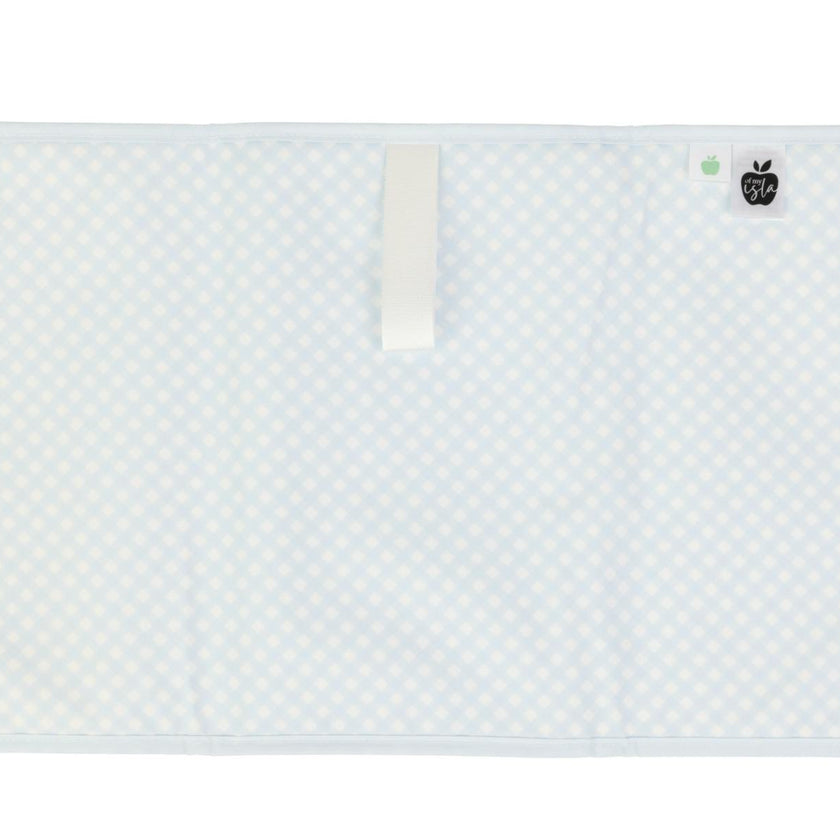 The Changing Pad in Blue Gingham