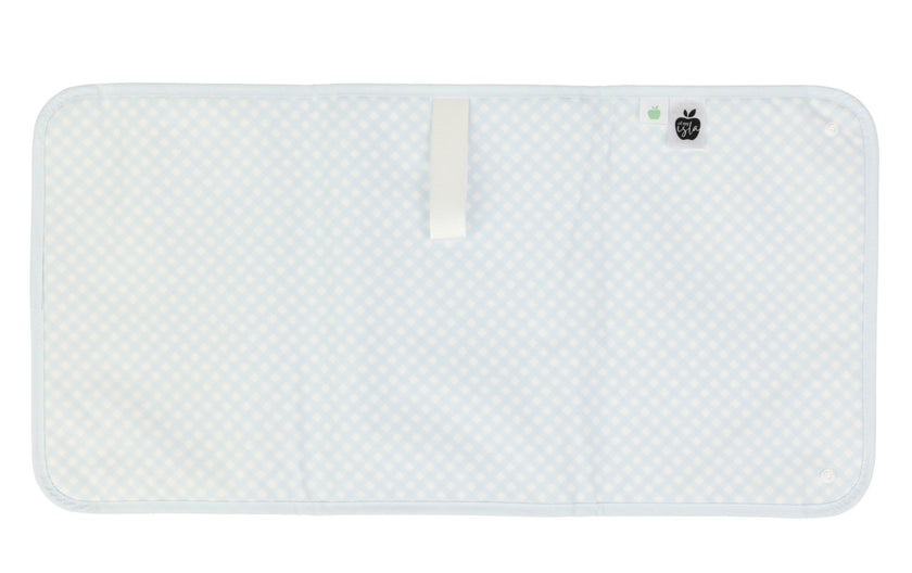 The Changing Pad in Blue Gingham