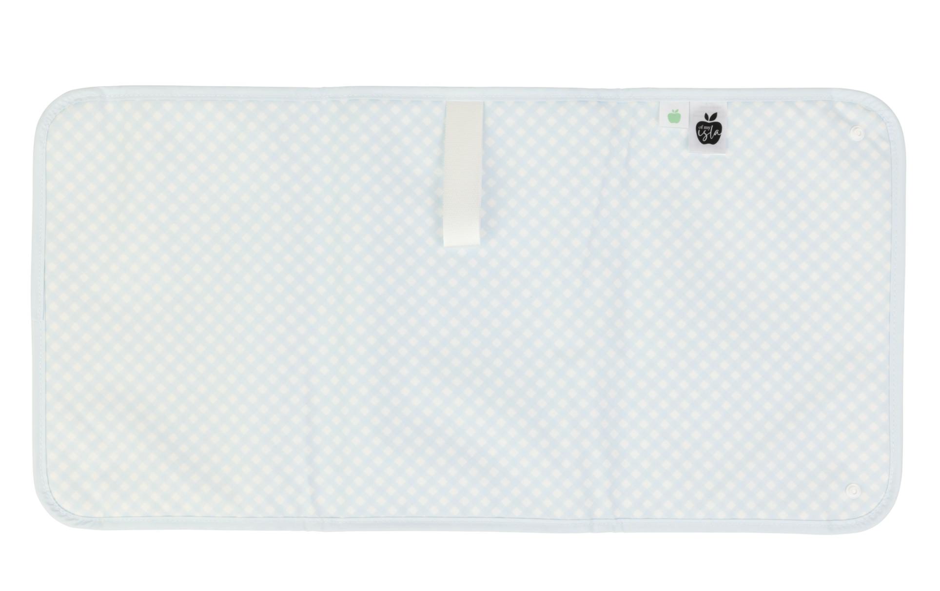 The Changing Pad in Blue Gingham