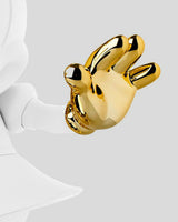 Minnie WELCOME White & Gold 12in