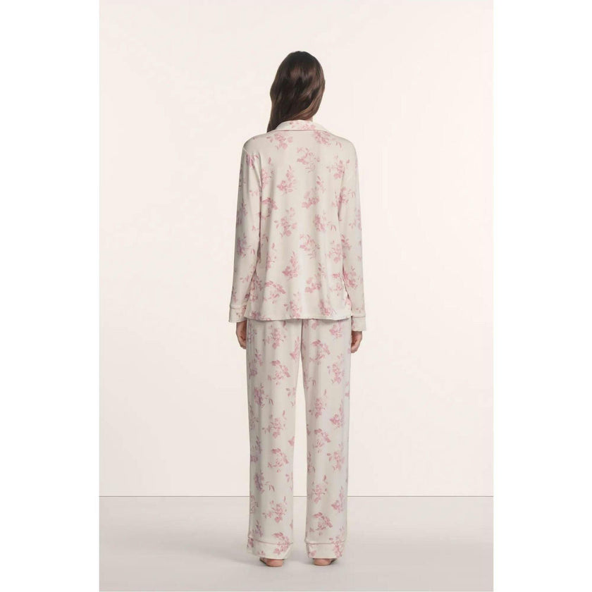 Gisele Printed TENCEL™ Modal Long PJ Set, Pink