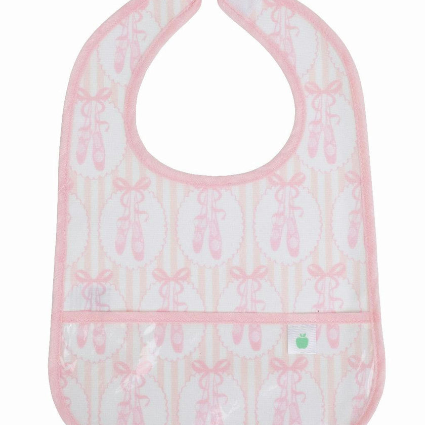 The Wipe It Bib in Ballet