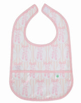 The Wipe It Bib in Ballet