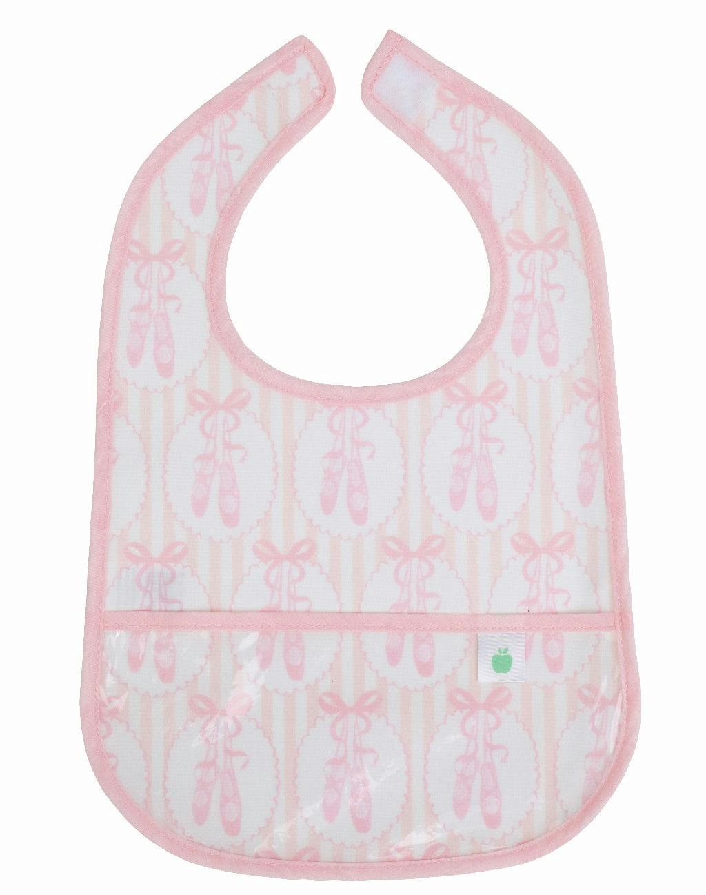 The Wipe It Bib in Ballet