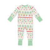 Gingerbread Fair Isle Uni - Convertible Romper