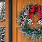 Disney® Seasons Greetings Mickey Mouse and Minnie Mouse Christmas Wreath Pre-Lit