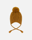 Lined Winter Hat with Pompom