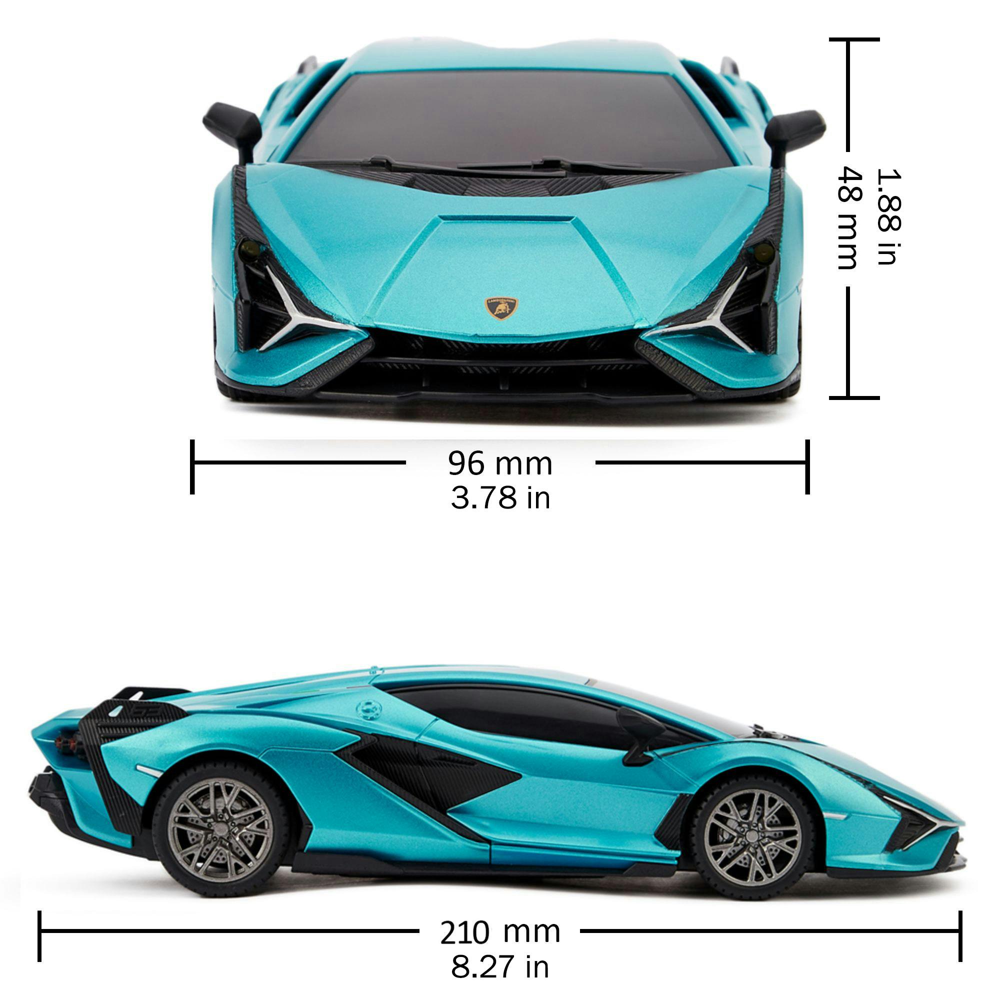 CMJ RC Car: RC Lamborghini Sian FKP 37 - Blue