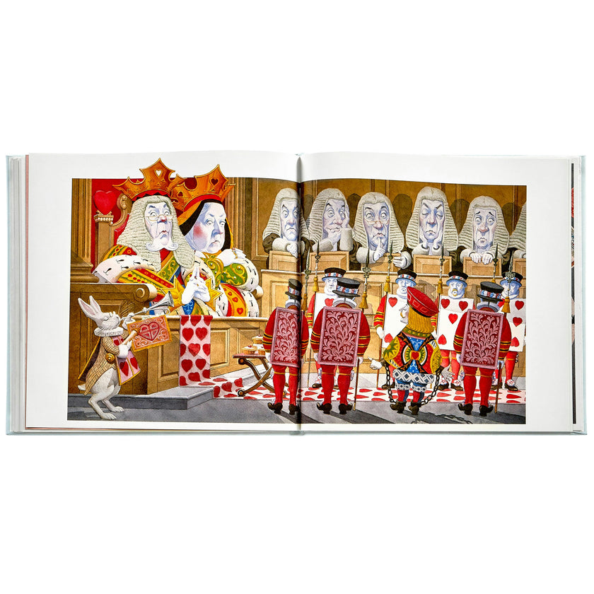 Alice's Adventures in Wonderland Leather Bound Classic Children's Book