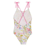 One-Piece UV Swimsuit, Pink