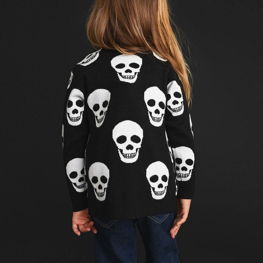 Classic Skelly Jacquard Cardigan