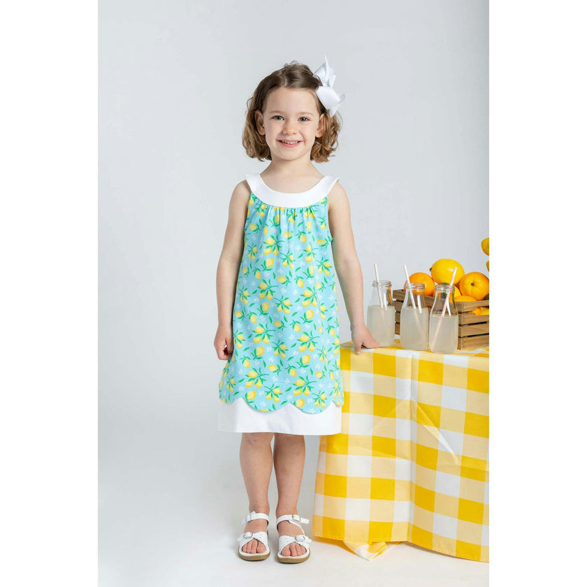 Lemon Print Dress