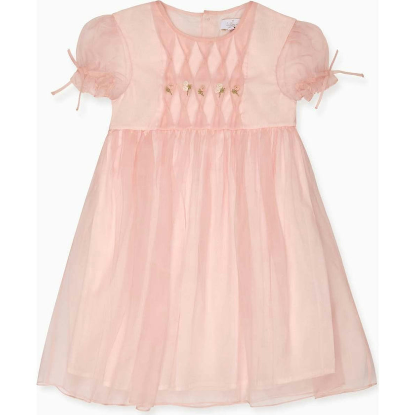Blush Alba Silk Ceremony Girl Dress