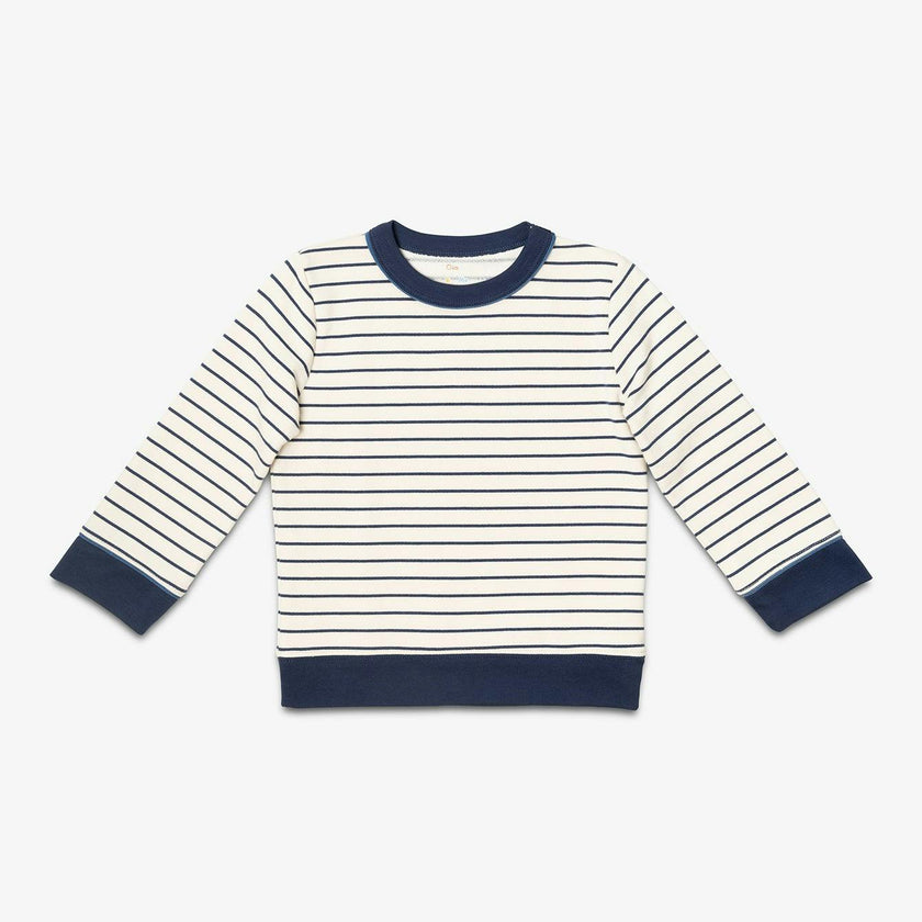 Remy Sweatshirt, Navy French Stripe