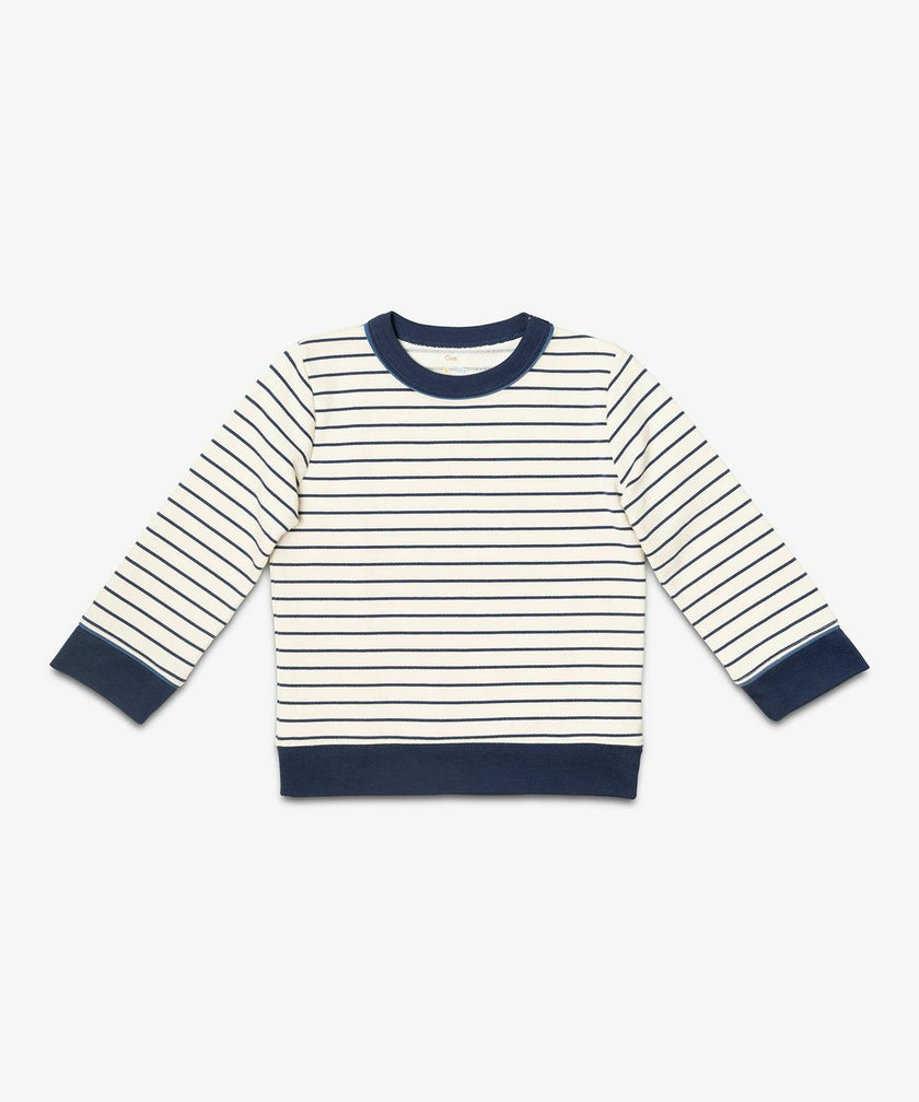Remy Sweatshirt, Navy French Stripe
