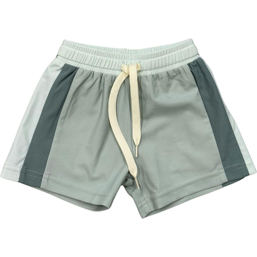 Boy's Colorblock Swim Shorts