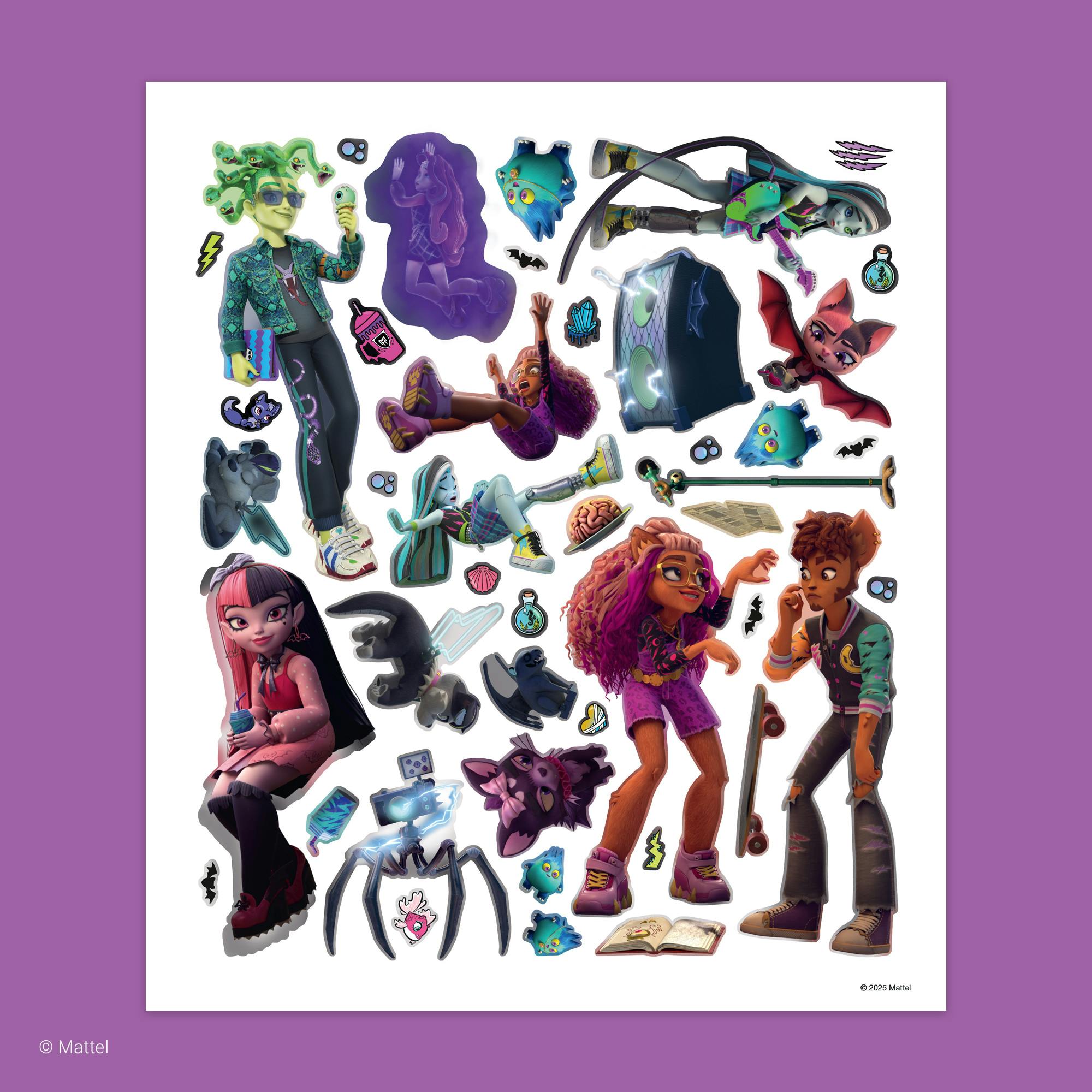 Panorama Sticker Book: Monster High