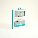 Posh Puppies Swaddle Beanie Set