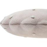 Round Knitted Biscuit Cushion