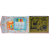 Construction Chalkboard Sketchbook