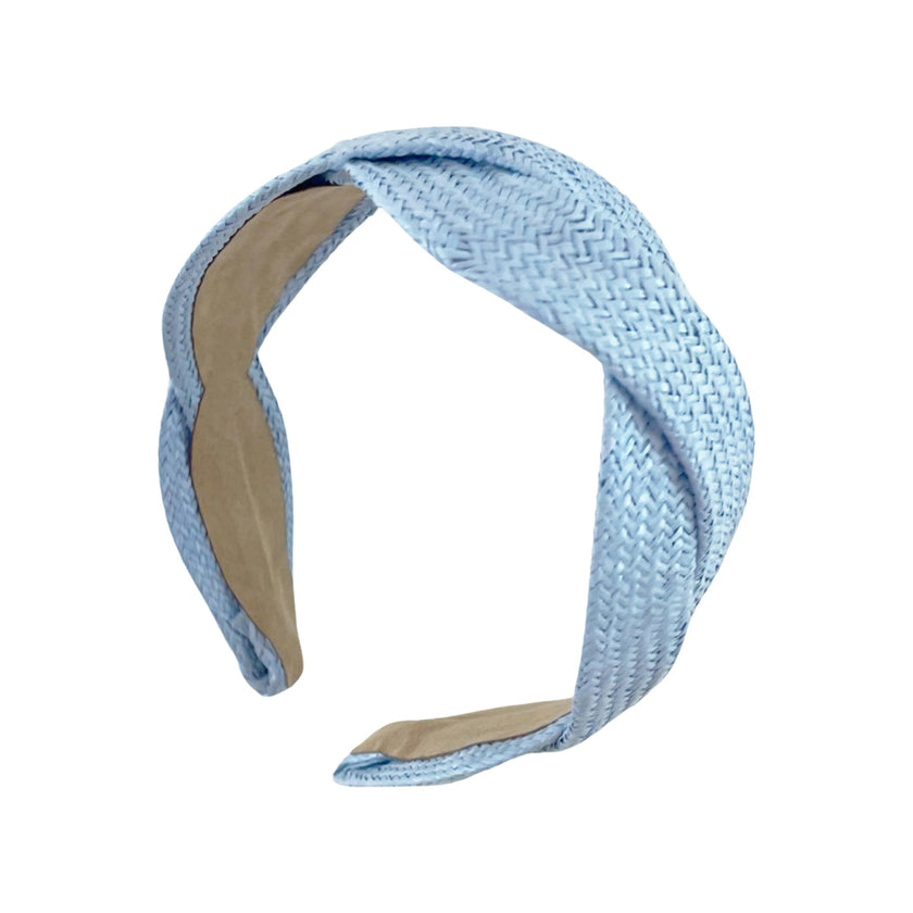 Seaside Waves Headband in Blue