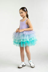 Lilac Mermaid Tutu Dress
