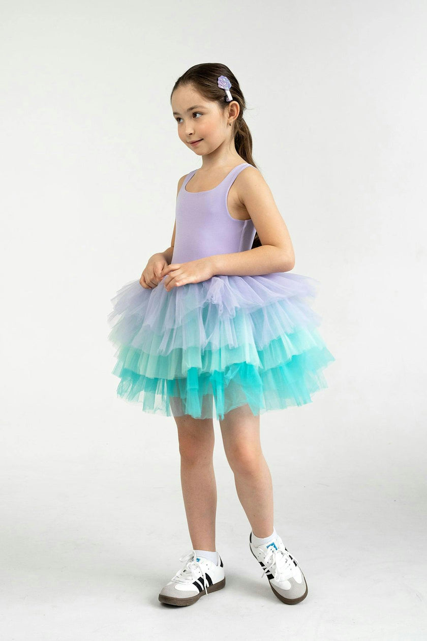 Lilac Mermaid Tutu Dress